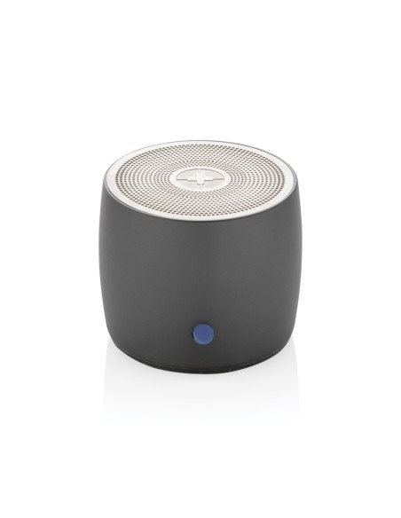 Speaker bass Swiss Peak da 3W in alluminio riciclato RCS Speaker bass Swiss Peak da 3W in alluminio riciclato RCS